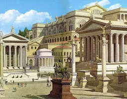 Forumilla Gaius Julius Caesarin nuoruudessa