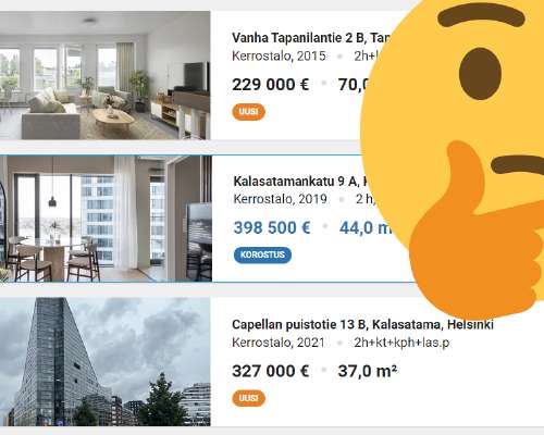 Helsingissä uudet kaksiot alennuksessa – aika...