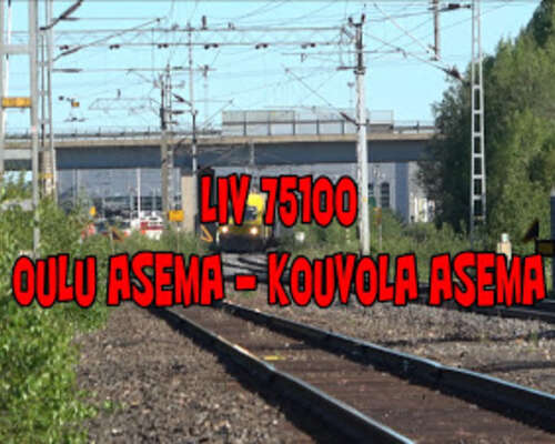 LIV 75100 Oulu asema - Kouvola asema