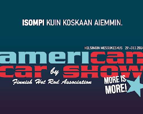 Here we go! More is more! American Car Show 2...