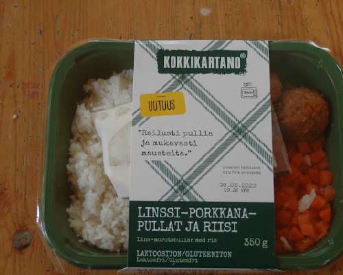 Linssi-porkkanapullat ja riisi #195