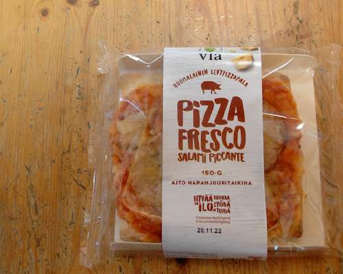 Pizza fresco salami piccante #154