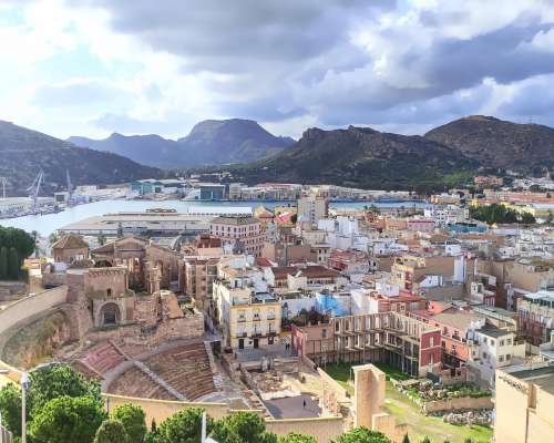 Rosoinen ja historiallinen Cartagena Murcian ...