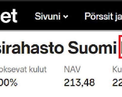 Nordnet Indeksirahasto Suomi ESG - mikä ihmee...