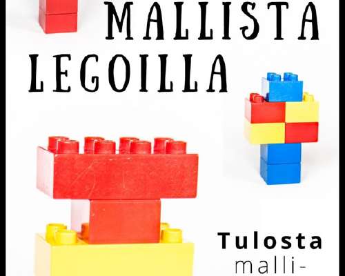 Eskarimatikka: Rakenna mallista Legoilla + pdf