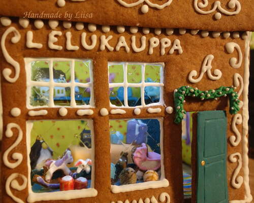 Gingerbread toy shop, Piparkakkulelukauppa