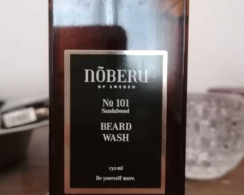 Noberu of sweden beard wash