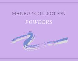 My Makeup Collection: Puuterit