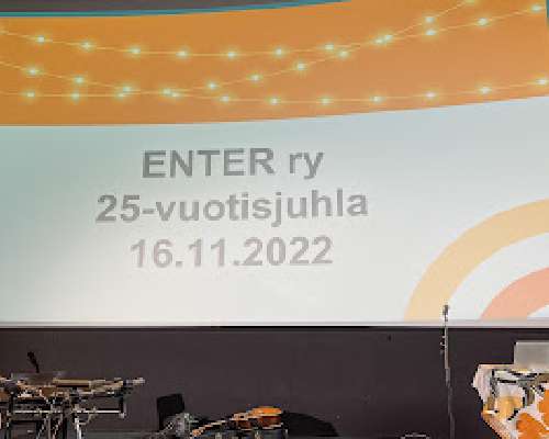 ENTER ry:n 25-vuotisjuhlat 16.11.2022