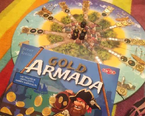 Lautapelejä lapsille: Gold Armada