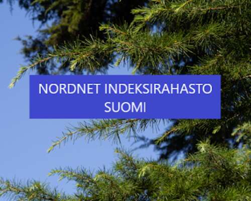Sijoitukset tarkastelussa: Nordnet Indeksirah...