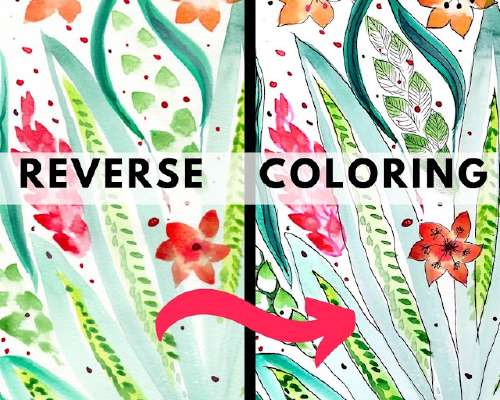 Free Reverse Coloring Pages