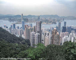 Hongkongin nähtävyyksiä - Victoria Peak