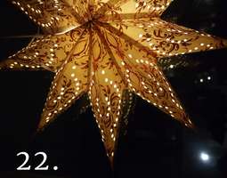 Joulukalenteri – luukku 22: Valoa pimeyteen
