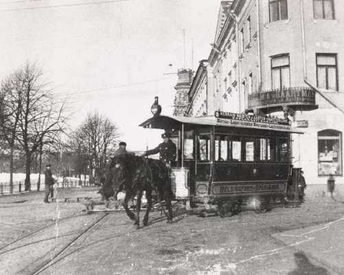 Helsinkiä vanhoissa kuvissa – Raitiovaunuliik...