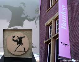 Moco Museum Amsterdamissa esittää Banksyn nyk...