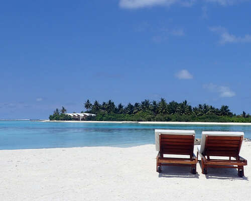 Karanteenissa Malediiveillä