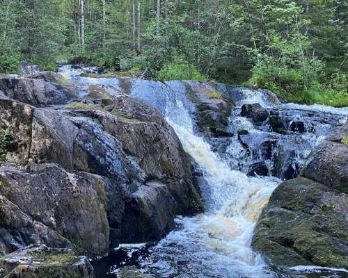 Lieje waterfall is Puolanka’s best kept secret