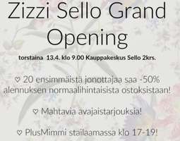 Zizzi Sello Grand Opening!