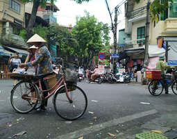 Vietnam, hanoi: luomoava vanhakaupunki