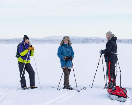 Harjoitteluretki hiihtovaellusta varten – Tai...