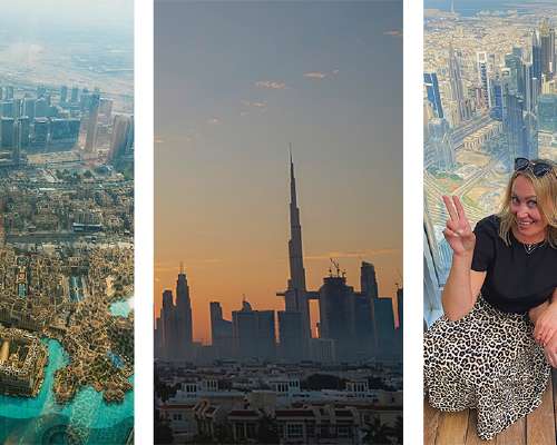 Vierailu Dubain Burj Khalifassa – maailman ko...