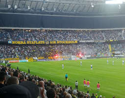 Massiivinen Friends Arena: AIK vs. IFK Norrköping