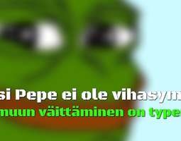 Miksi Pepe ei ollut Alt-Right-symboli