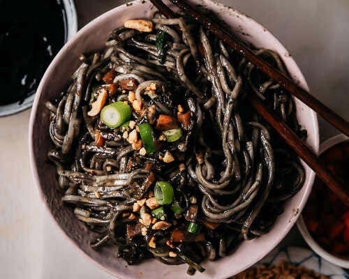 Wuhan hot dry noodles – Re Gan Mian + kotivar...