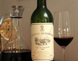 Punaviini Château Monbrison 1994 – arvokkaast...