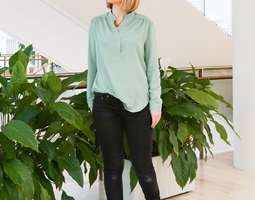 In-house patterns Diana blouse in silk