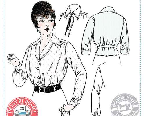 WW1-era blouse