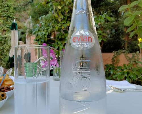 007 Drink: Evian water