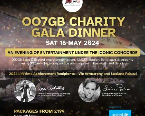 007 Event: 007GB Charity Gala Event (18 May 2024)