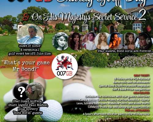 007 Event: 007GB Charity Golf Day & On His Ma...