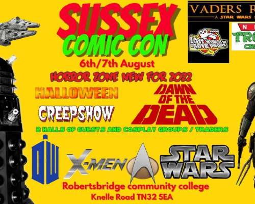 007 Event: Sussex Comic Con (6 August 2022)