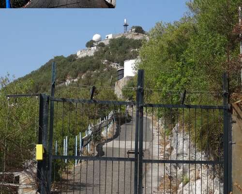 007 Filming location: Exercise at Gibraltar: ...