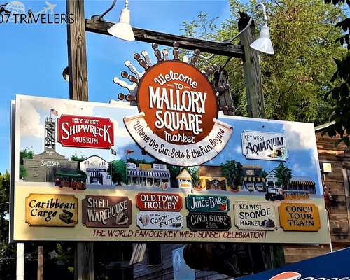 007 Filming location: Mallory Square, Key Wes...