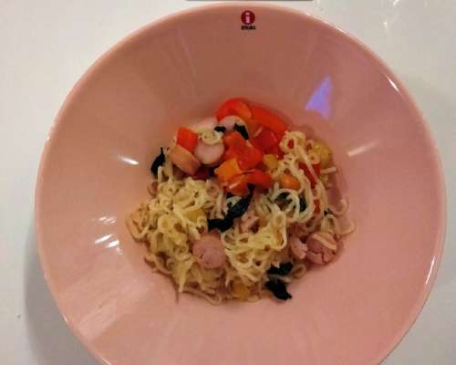 007 Food: Soup with noodles, Wiener Schnitzel...