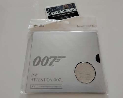 007 Item: 007 Pay Attention 007 2020 UK £5 Br...