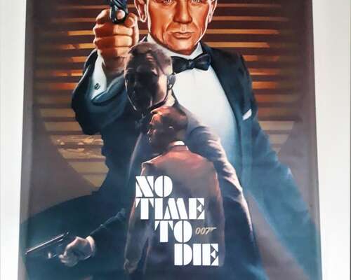 007 Item: A fan poster of “No Time to Die” by...