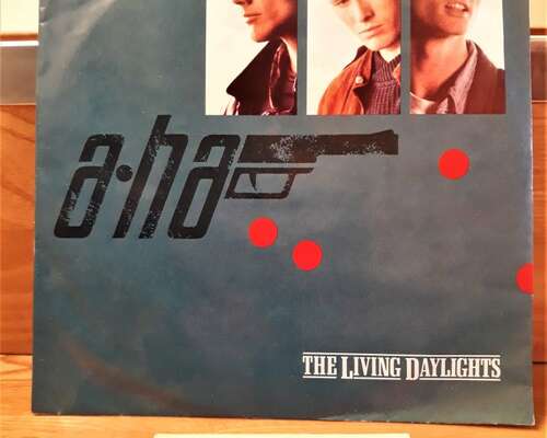 007 Item: A-ha The Living Daylights single