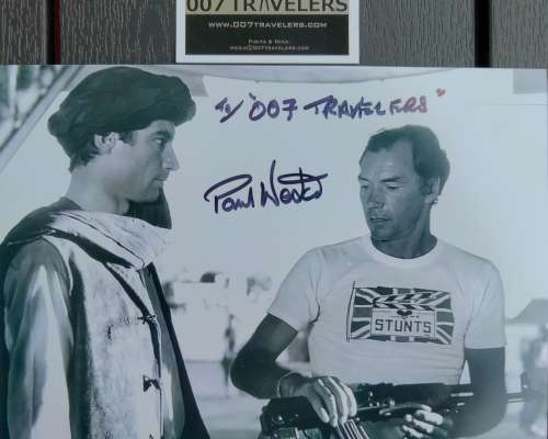 007 Item: Photo of Paul Weston with autograph...