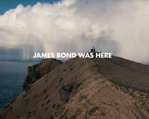 James Bond gravestone in the Faroe Islands
