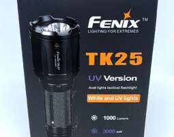 Testissä: Fenix TK25 UV -taskulamppu