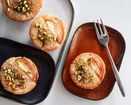Apple and Cardamom Friands