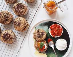 Indian spiced scones