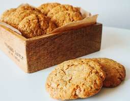 Vegan Gingernut Biscuits