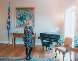 Islannin presidentin kotibileissä