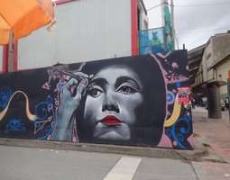 Vapaina taiteilijoina Bogotassa